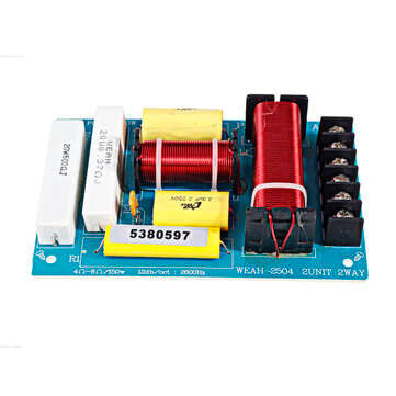 WEAH-2504 High and Low Two-way Crossover HIFI Sound Quality Speaker Frequency Divider Professional S