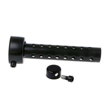 45mm Black Universal Motorcycle Motorbike Can Exhaust Muffler Baffle Silencer