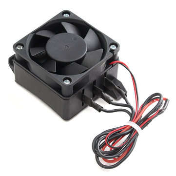 150W 12V DC PTC Fan Heater Constant Temperature With Connection Cable