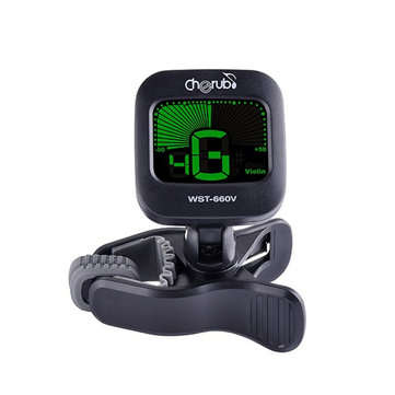 Cherub WST-660V Adjustable Clip on Tuner with LCD Display for Violin