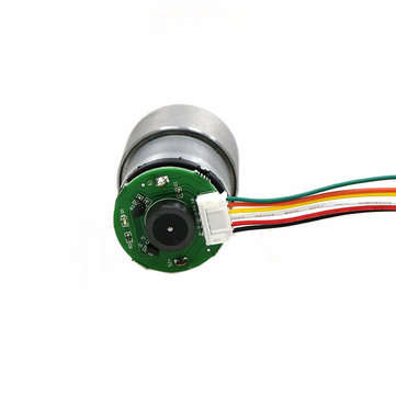 12V 4.8W 37-520 High Torque Reducer AB Dual Phase Hall Encoder DC Motor for Smart Car DIY Part