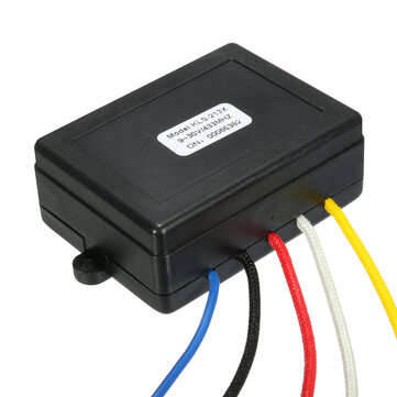 DC 9-30V 433MHz 434MHz Winch In Out Wireless Remote Control Switch Kit for Jeep ATV SUV Truck Off Ro