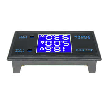 Digital DC 0-100V 0-10A 250W Tester DC7-12V LCD Digital Display Voltage Current Power Meter Voltmete