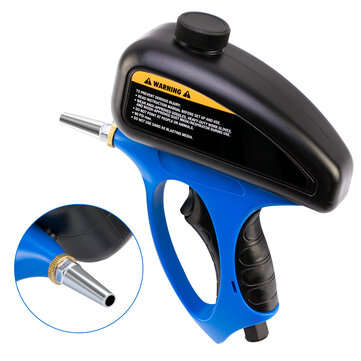 Handheld Pneumatic Anti-rust Sandblaster Protection Sand GravIity Sandblasting Guun Mini AIir Sandbl