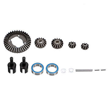 LC Racing 1/14 RC Car Differential Gear + Wheel Axle For EMB-TG RC Car Vehicle Models Parts L6104