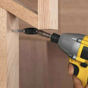 Drillpro Magnetic Screw Drill Tip Holder Angle Magnetic Pivoting Bit Tip Holder Magnetic Screwdriver
