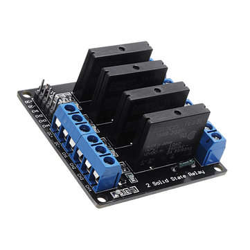 4 Channel DC 12V  Relay Module Solid State High and low Level Trigger 240V2A Gee... (MODE: LOWLEVEL)