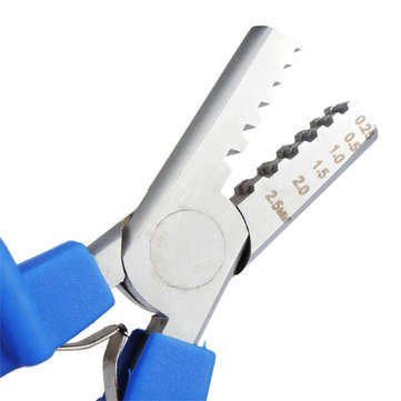 DERUI PZ 0.25-2.5 Germany Style Crimping Pliers Crimping Tool for 0.25-2.5mm2 Cable End Sleeves