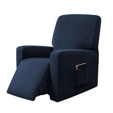Waterproof Recliner Stretch Sofa Cover All-inclusive Non-slip Elastic Sofa Couc... (COLOR: DARKBLUE)
