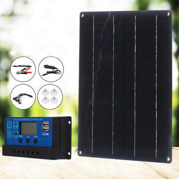 20W Solar Panel with Controller Foldable Rechargeable Portable Solar Panel... (TYPE: ONLYSOLARPANEL)