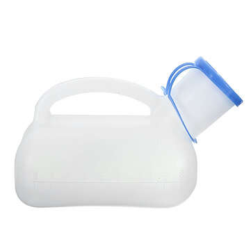 IPRee 1000ml Female Male Portable Mobile Urinal Mini Plastic Toilet With Cover Travel Camping