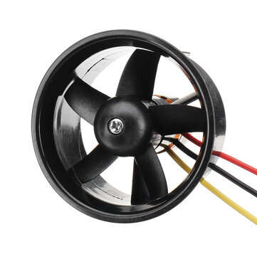 64mm Ducted Fan EDF Unit With 4500KV Brushless Outrunner Motor for RC Model