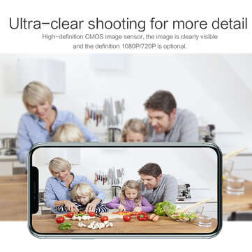 Little Bear Baby Monitor Mini IP Camera Night Vision Wifi Camera Motion Detections Recorder IP Camer