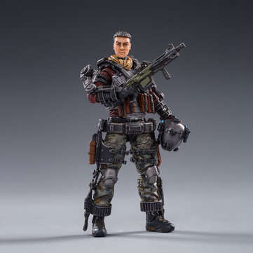 JOYTOY Action Figure Multi-joint Scale 1:18 Skeleton Forces Double Sickle SQUAD  Figure New Toy for
