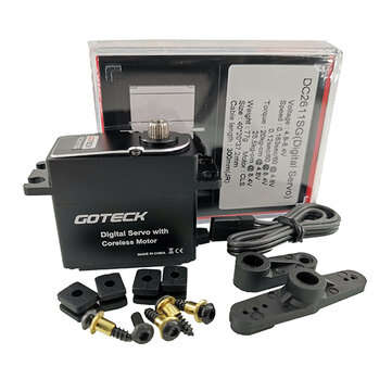 Goteck DC2611SG 20KG Standard Digital Coreless Servo for RC Helicopter Robot Fixed Wing Aircraft
