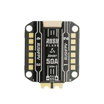 RUSHFPV RUSH Stack Combo BLADE F722 + Sport Edition 50A 3-8S BLHeli_32 4-in-1 ESC For DJI Digital FP