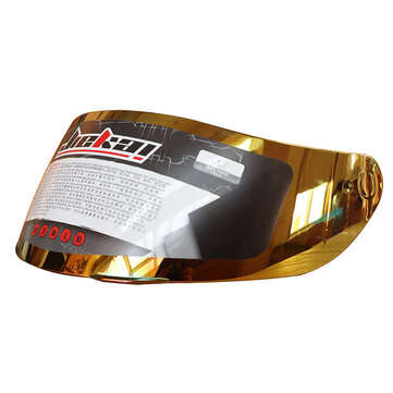 JIEKAI GXT 902 Model Motorcycle Helmet Glass Shield Gold Color Available For K3SV K5 Helmet