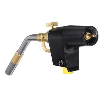 TS8000 Style High Temperature Brass Mapp Gas Torch Propane Welding Plumbing with Replaceable Brass T