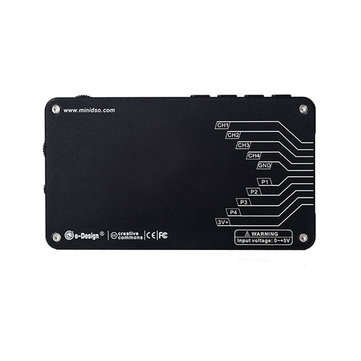 LA104 Digital Logics Analyzer 2.8 inch Screen 4 Channels Oscilloscope SPI IIC UART Programmable 100M