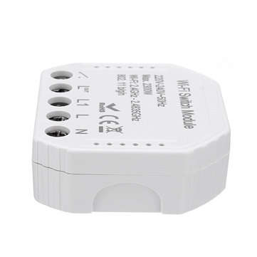 MoesHouse WIFI Smart Light Switch Diy Breaker Module Smart Life/Tuya APP Remote Control Works With A