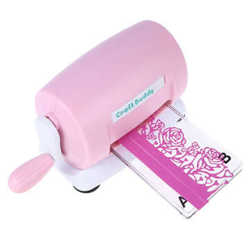 DIY Dies Embossing Machine Scrapbooking Cutter Dies Machine Paper Card Making Craf... (COLOR.: PINK)