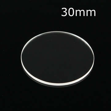 1mm Thickness Flat Sapphire Glass 28-32mm Double Dome for Crystal Watch  (SIZE: #3)