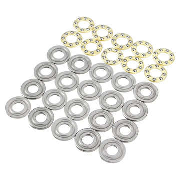 Machifit 10pcs F6-14M 6x14x5mm Axial Ball Thrust Bearing 6 x 14 x 5mm