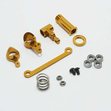 Wltoys 1/14 144001 124018 124019 Metal Upgrade Steering Cup 1268 RC Car Parts (COLOR: GOLD)