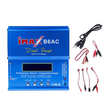 IMAX B6AC 80W 6A Updated Balance Charger Discharge for Lipo/Li-ion/LiFe/NiMh Battery (PLUG: USPLUG)