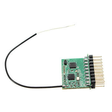 DasMikro 8 Channel AFHDS Surface Receiver For Flysky GT3B GT3C Transmitter