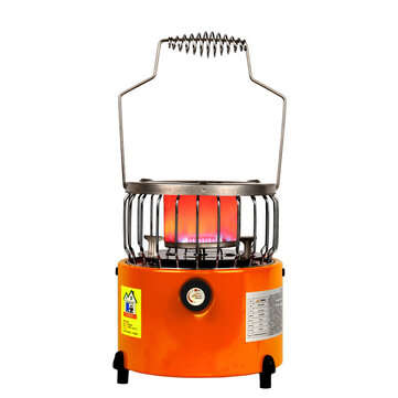 APG 2 In 1 2000W Camping Tent Warm Furnace Warmer Stove Picnic Cooking Stove Ice Fishing Hiking Fire