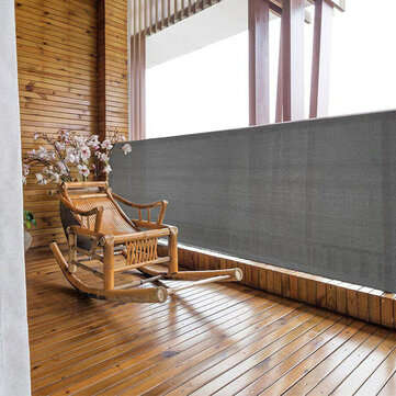 2M Deck Balcony Privacy Screen HDPE Screening Fence Garden Sunshade Wall Panel