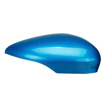 Right Side Mirror Cover Cap Blue For Fiesta MK7 2008-2017