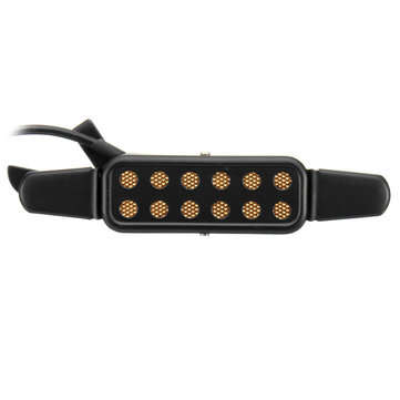 QH-6A Sound Hole Magnetic Preamp EQ Equalizer Tuner Pickup for Acoustic Guitar