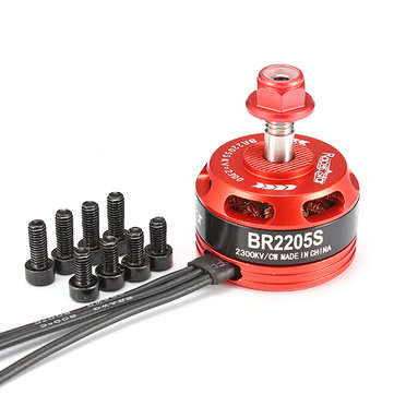 4X Racerstar Racing Edition 2205S BR2205S 2300KV 2-4S Brushless Motor For X210 220 QAV250 RC Drone F