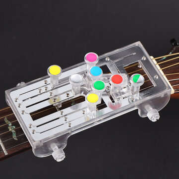 Anti-Pain Finger Cots Guitar Assistant Teaching Aid Guitar Learning System Teachi... (COLOR: SILVER)