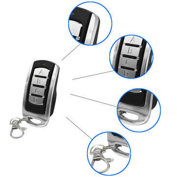 Gate Control for 287-868 MHz Garage Door Remote Control Duplicator 433.92MHz 868.3MHz Gate Door Open