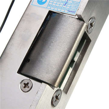 Door Electric Strike Lock  Fail Safe NO Narrow-type Electronic Control 12V DC