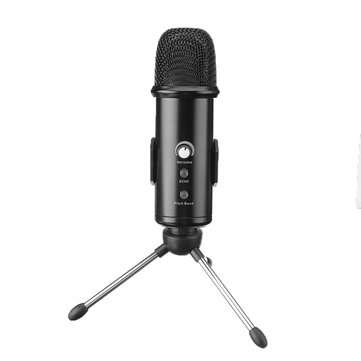 U18 USB Condenser Microphone with 4 Voice Changes and Echos Changes