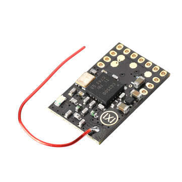DasMikro Das87 FrSky Nano 7CH RC Receiver Integrated 2 Mixed Bi-directional ESC for Tank Type