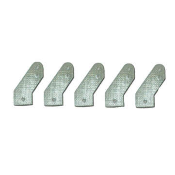 10pcs RC Fiber Rudder Angle 16mm KT Foam Aircraft PP Aircraft Depron Indoor Aircraft Dedicated Steer