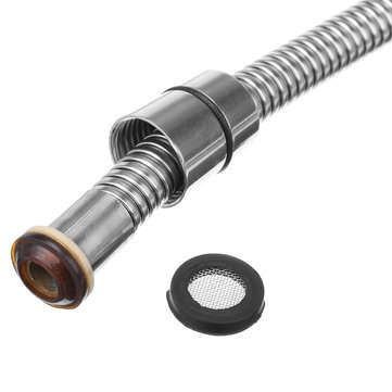 Flexible Pull Out Spray Water Hose Basin Tap Hose Replacement for Home Kitchen Bath