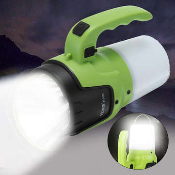 Outdoor Emergency light Strong Camping Light Flashlight USB Rechargeable Patrol Lamp