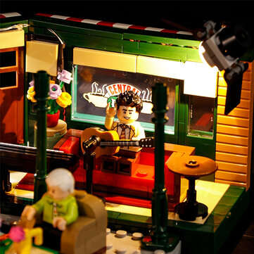 DIY LED Light Lighting Kit ONLY For LEGO 21319 Friends Central Perk Bricks Toy