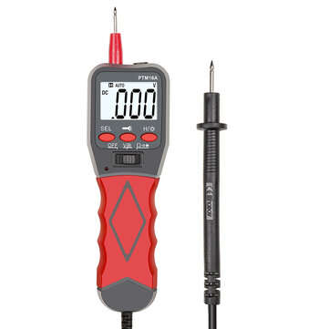 PTM6A Automatic Range Digital Multimeter with Backlight AC DC Voltage Resistance Frequency Temperatu
