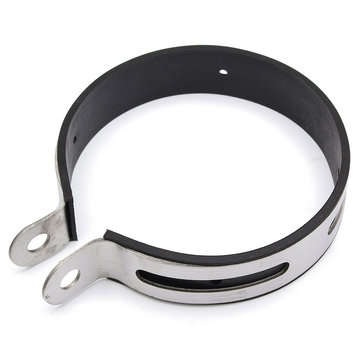 Motorcycle Exhaust Muffler Silencer Mount Bracket Hanger Clamp Strap 11cm