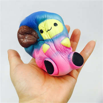 Jumbo Sheep Squishy Cute Galaxy Rainbow Soft Alpaca Slow Rising Scented Toy Gift