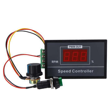 DC 6-60V 30A Speed PWM Controller Adjustable Motor Controller with Digital Display