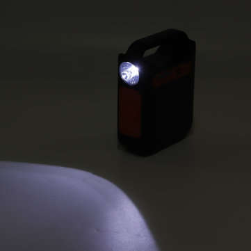 25W Solar Powered System Emergency DC System Light Kit Solar Generator FM Radio Audio USB Card Power