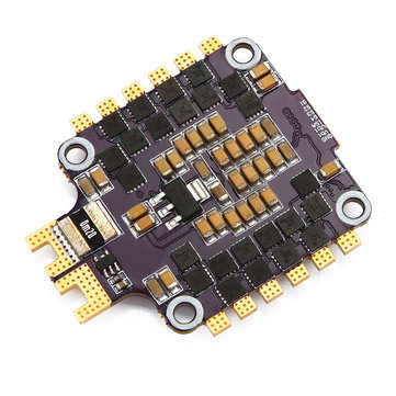 Flycolor X-Tower F4 Flight Controller OSD + 40A BLHeli_32 4 IN 1 3-6S ESC Dshot1200 Current Sensor